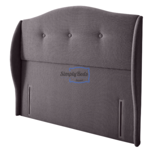 Stock image of a Silentnight Camden floor standing headboard.