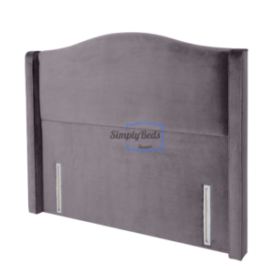 Stock image of a Silentnight Osprey floor standing headboard.