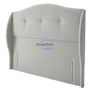 Stock image of a Silentnight Camden floor standing headboard.