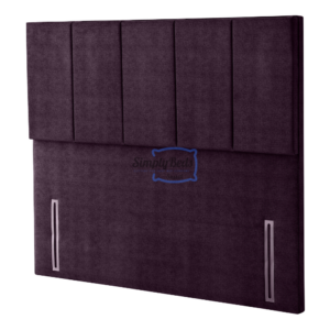 Stock image of a Silentnight Sienna floor standing headboard.
