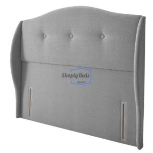 Stock image of a Silentnight Camden floor standing headboard.