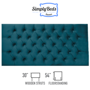 Studio image of the Vienna headboard from Simply Beds Sussex