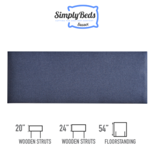 Studio image of the York headboard from Simply Beds Sussex