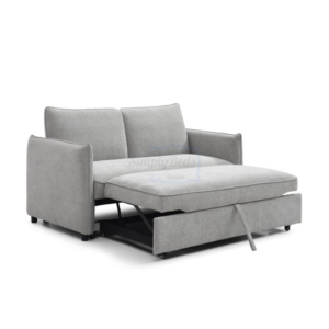 Blaire Pull Out Sofa Bed Grey Boucle