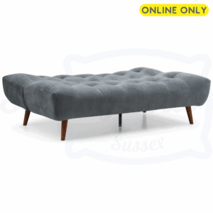 Studio image of the Kyoto Lux sofa bed in Denim Chenille