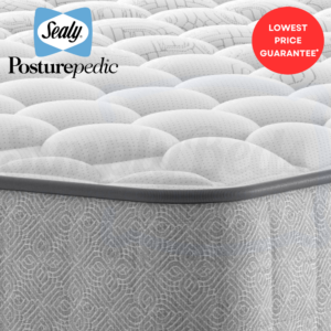 Close up of the Sealy Emin mattress