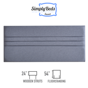 Studio image of the Oslo headboard from Simply Beds Sussex