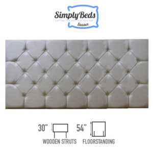 Studio image of the Sierra headboard from Simply Beds Sussex