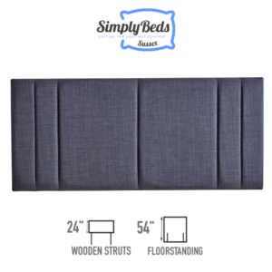 Studio image of the Stockholm headboard from Simply Beds Sussex