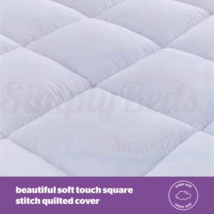 Close up of the Silentnight Deep Sleep Ultimate Mattress Topper 500