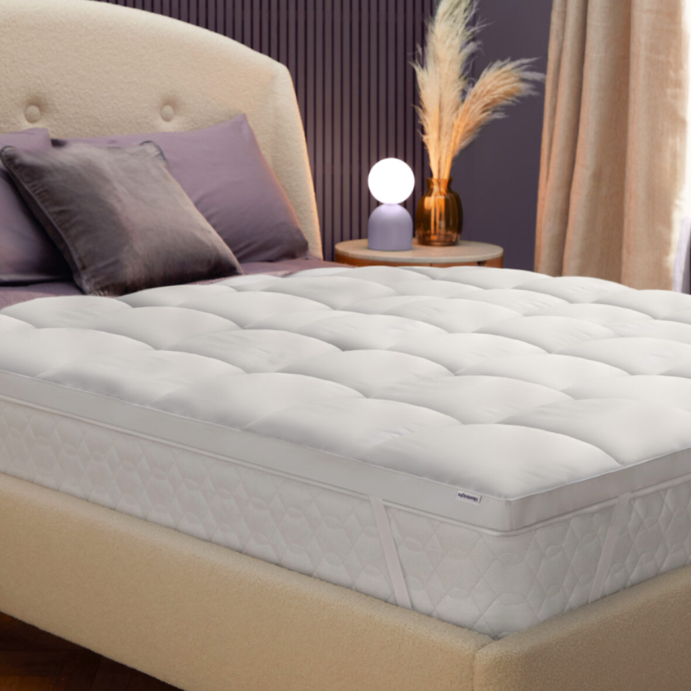 Image of a Silentnight Deep Sleep Topper on a mattress