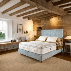 Harrison Spinks Radiant mattress on a base