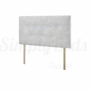 Stock image of a Harrison Spinks Denver strutted headboard.
