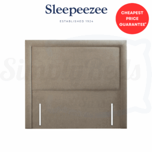 Stock image of a Sleepeezee Magnolia Floor Standing Headboard.