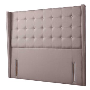 Stock image of Harrison Spinks Lalique Deep Winged Headboard.