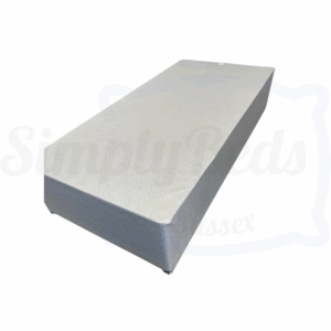 Stock image of a 3' Standard single Divan Bed Base part of the local discretionary social fund voucher.