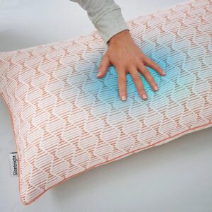 stock image of a Silentnight restore copper cooling pillow
