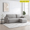 Lifestyle image of the Kyoto Cloud Corner sofa bed