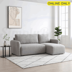 Lifestyle image of the Kyoto Cloud Corner sofa bed