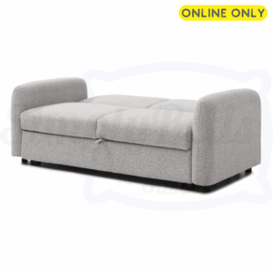 Studio image of the Kyoto Cloud 2-Seater sofa bed with back reclined