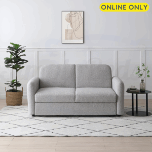 Lifestyle image of the Kyoto Cloud 2-Seater sofa bed front on
