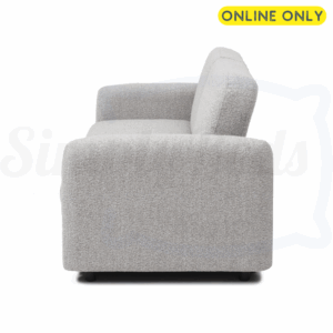 Studio image of the Kyoto Cloud 2-Seater sofa bed sideways