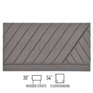 Darwin 54 floor standing headboard 1000x1000 - Simply Beds Sussex