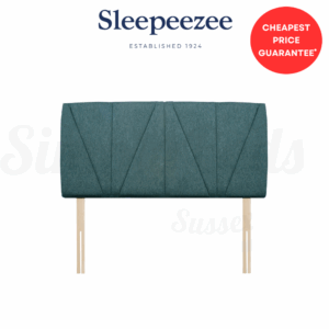 Stock image of a Sleepeezee Ivy Strutted headboard.