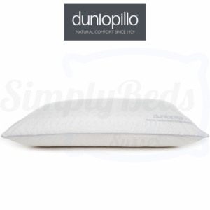 Studio image of the Dunlopillow Serenity Comfort Front & Side Sleeper pillow