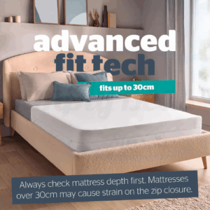 fully encapsulated mattress protector image advanced tech
