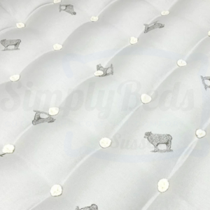 Life image of a Harrison Spinks Meadowfold 11000 mattress.