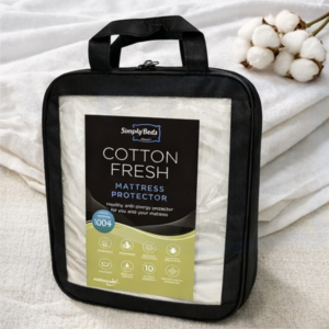 Studio image of the Staingard Cotton Fresh mattress protector
