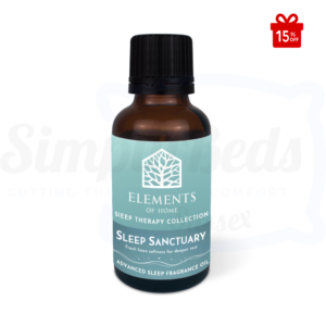 Studio image of the Elements of Fragrance - Sleep Sanctuary Fragrance Oil (30ml) available from Simply Beds Sussex