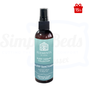 Studio image of the Elements of Fragrance - Sleep Sanctuary Pillow Spray (100ml) available from Simply Beds Sussex