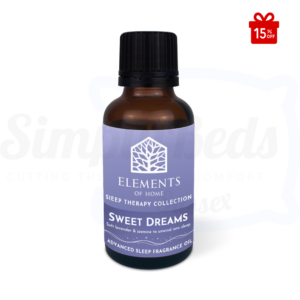 Studio image of the Elements of Fragrance - Sweet Dreams Fragrance Oil (30ml) available from Simply Beds Sussex