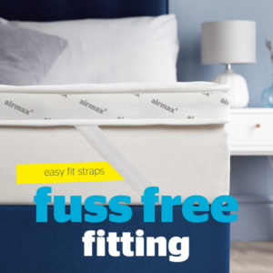 Stock image of a Silentnight Airmax 500 Mattress Topper.